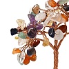 Christmas Natural Gemstone Chips Tree Decorations DJEW-K028-03D-3