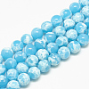 Synthetic Imperial Jasper Beads Strands G-S300-41B-6mm-1