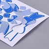 Bowknot Ribbon Pattern Decorative Labels Stickers DIY-L037-B02-2