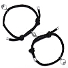 2Pcs Magnetic Alloy Matching Charm Bracelets Set PW-WG55210-06-1