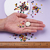 Craftdady 200Pcs 10 Colors Electroplate Glass Seed Beads SEED-CD0001-03B-13