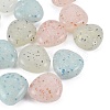 Marbled Stone Style Opaque Acrylic Beads OACR-G009-09A-4