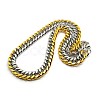 Fashionable 304 Stainless Steel Cuban Link Chain Necklaces STAS-A028-N065-2