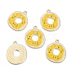 Alloy Enamel Pendants ENAM-CJC0006-47F-2