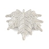 Maple Leaf Shape Alloy Brooch JEWB-U006-04P-1