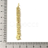 Brass Micro Pave Cubic Zirconia Pendants KK-Z042-19G-03-3