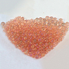 Transparent Glass Seed Beads X-SEED-WH0001-A07-1