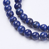 Natural Lapis Lazuli(Filled Color Glue) Beads Strands X-G-K269-02-6mm-1