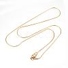 304 Stainless Steel Necklaces NJEW-D281-01-1