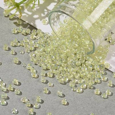 Green Series 600G 24 Colors K9 Glass Seed Beads SEED-JP0008-04-2mm-1