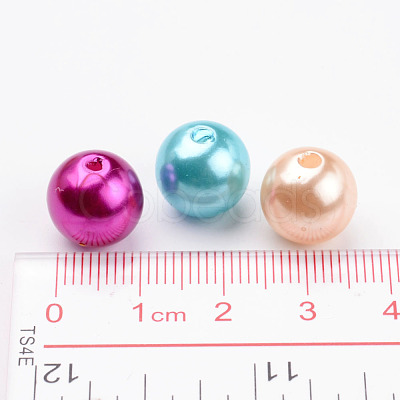 Opaque Acrylic Beads PACR-12D-M-1