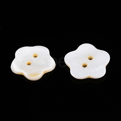 Freshwater Shell Buttons BUTT-T013-01-1