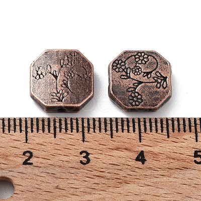 Tibetan Style Alloy Beads FIND-Q094-32R-1