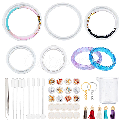 Olycraft DIY Bangle Making Kits DIY-OC0003-36-1