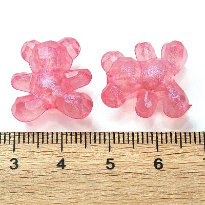 Luminous Transparent Acrylic Beads MACR-D024-30-02-1