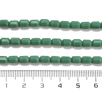 Opaque Glass Beads Strands GLAA-G112-04I-1