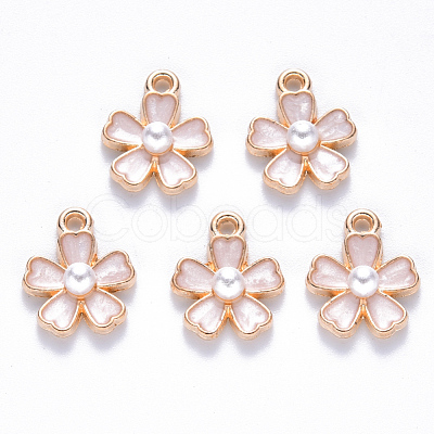 Alloy Enamel Charms ENAM-N054-028A-1