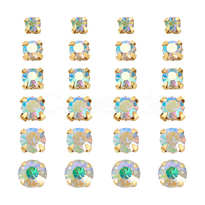 Yilisi 780Pcs 6 Style Sew on Rhinestone DIY-YS0001-44-1