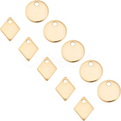 Unicraftale 304 Stainless Steel Charms STAS-UN0006-08G-1