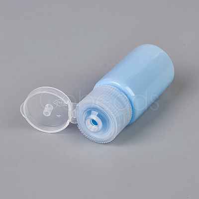 Macaron Color Empty Flip Cap Plastic Bottle Container MRMJ-WH0025-A-03-1