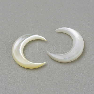 Natural White Shell Mother of Pearl Shell Cabochons X-SHEL-S267-04B-1