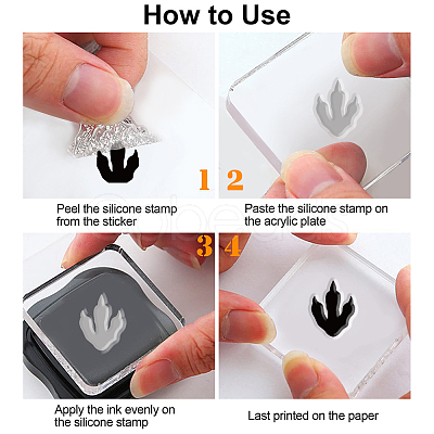 Custom PVC Plastic Clear Stamps DIY-WH0448-0485-1