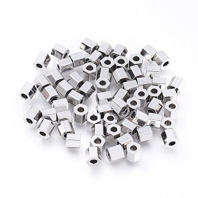 Tarnish Resistant 304 Stainless Steel Spacer Beads STAS-F241-09B-P-1