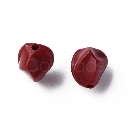 Opaque Acrylic Beads MACR-S373-140-A01-1