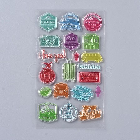 Silicone Stamps DIY-K018-D02-1