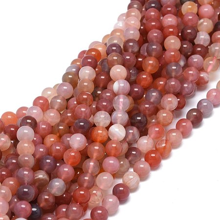 Natural Botswana Agate Beads Strands G-O201A-03B-1