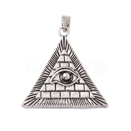 Tibetan Style Alloy Pendants FIND-C008-04AS-1