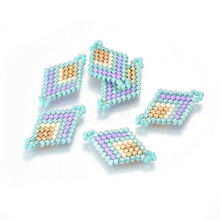 MIYUKI & TOHO Handmade Japanese Seed Beads Links SEED-A029-AA16-1