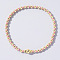 Bohemian Style Seed Beaded & Pearl Stretch Bracelet for Women