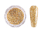 Shiny Nail Art Glitter Powder, with, DIY Sparkly Paillette Tips Nail, Orange, 0.1~0..5x0.1~0.5mm, about 1g/box