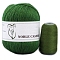 Knitting Yarn, Cashmere Yarn, for Blanket Pillows Craft Crochet Yarns, Green, 2mm, about 50g/skein