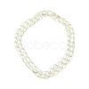 Transparent Electroplate Glass Beads Strands EGLA-I017-03-FR05-2