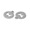 304 Stainless Steel Charms STAS-F300-01P-2