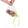 Organza Gift Bags with Drawstring OP-R016-9x12cm-15-7