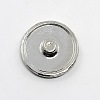 Platinum Plated Zinc Alloy Enamel Jewelry Snap Buttons SNAP-G001-16A-FF-2