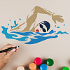 Plastic Drawing Painting Stencils Templates DIY-WH0396-0111-7