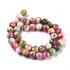 Jade Beads Strands X-G-D264-10mm-XH19-2