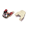 Zinc Alloy Enamel Pendants ENAM-CJC0004-29A-2