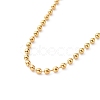 Brass Ball Chains Necklaces X-NJEW-JN02838-02-2
