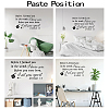 PVC Quotes Wall Sticker DIY-WH0200-067-3