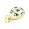 Rack Plating Brass Enamel Charms KK-M293-37G-01-2