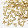 Brass Pendant Rhinestone Settings KK-N200-074-2