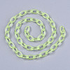 Handmade Transparent ABS Plastic Cable Chains X-KY-S166-001G-2