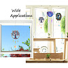 Biyun 3 Sets 3 Style DIY Diamond Painting Wind Chime Kits DIY-BY0001-24-14
