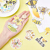 Nbeads PVC Self Adhesive Stickers DIY-NB0005-21-4