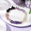 Pisces Guardian Gemstone Stretch Bracelets BJEW-JB11108-02-2